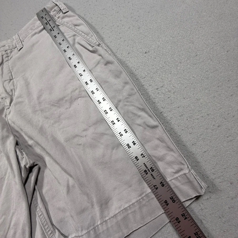 Polo Ralph Lauren Mens Relaxed Fit Chino Shorts Gray Cotton Twill Size 33